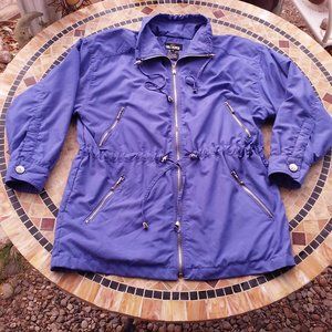 Vintage 90s-Y2K Chili Pepper Utility Cargo Jacket